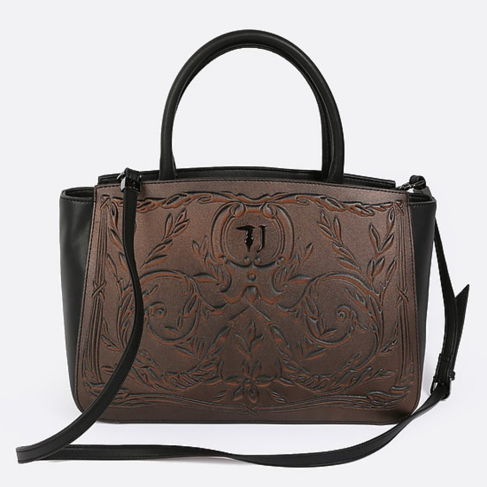Trussardi Jeans Vegan Leather Large Tote
